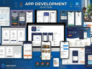 Professional mobile app development services for Android and iOS with user-friendly design and high performance