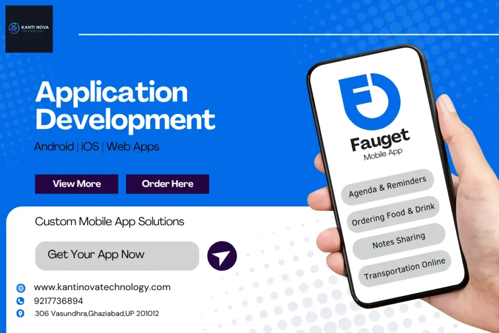 Application development services for mobile and web apps